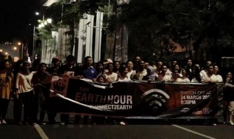 Artha Graha Peduli mendukung gerakkan Earth Hour. 