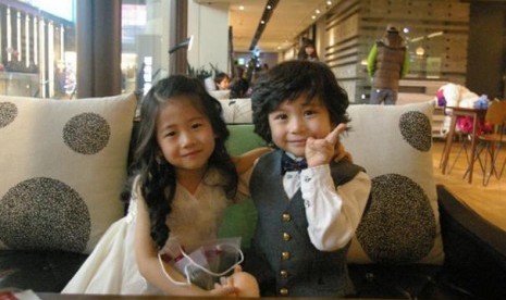 Artis cilik Korea Mason dann Min Ha