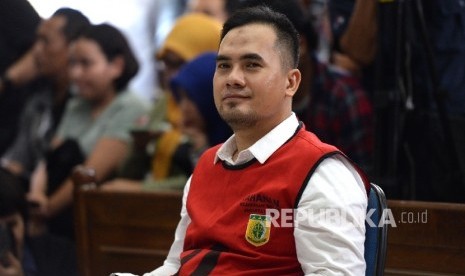  Artis dangdut Saipul Jamil.