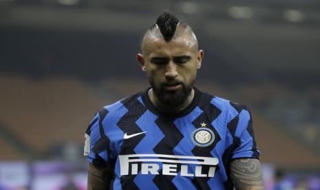  Arturo Vidal dari Inter Milan.