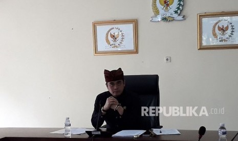 Senator Bali, I Gusti Ngurah Arya Wedakarna saat ditemui di kantor DPD RI Provinsi Bali, Kota Denpasar.