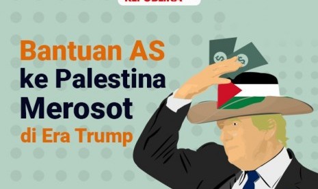 AS memangkas bantuan ke Palestina hingga 50 persen di era Trump