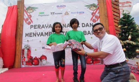 ASABRI Berbagi Kasih lewat BUMN Sinergi di Wilayah NTT tepatnya di Waingapu, Kabupaten Sumba Timur.