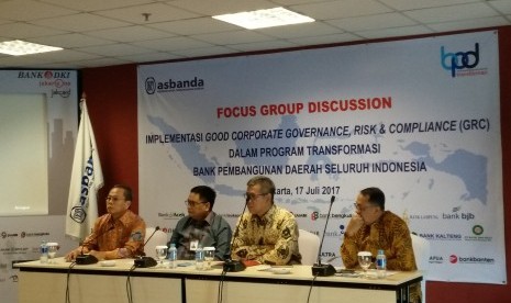 Asbanda menggelar forum group discussion (FGD) tentang good corporate governance (GCG) dengan para BPD, belum lama ini. 