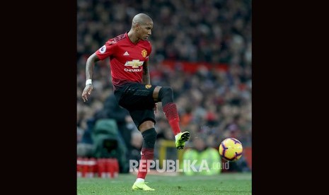 Ashley Young, eks pemain Manchester United yang hijrah ke Inter Milan.