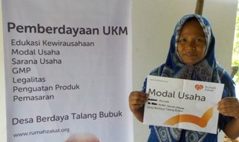 Asinah, UMKM binaan Rumah Zakat.