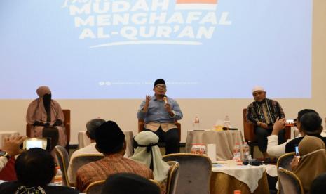 Askar Kauny meluncurkan gerakan Indonesia Mudah Menghafal Alquran (IMMA), Sabtu (28/5).