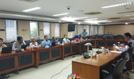 Assessment calon staf ahli Komite II DPD RI di Ruang Rapat Komite II Komplek Parlemen Senayan, Jakarta, Kamis (23/1).