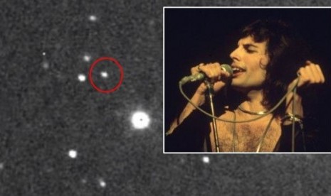 Asteroid 17473 Freddiemercury