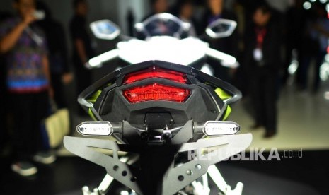 Astra Honda Motor kembali meluncurkan sepeda motor sport premium, All New CBR250RR di Jakarta, Senin (25/7).