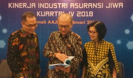 Asuransi Jiwa. Konferensi pers kinerja industri Asuransi Jiwa  kuartal IV 2018.