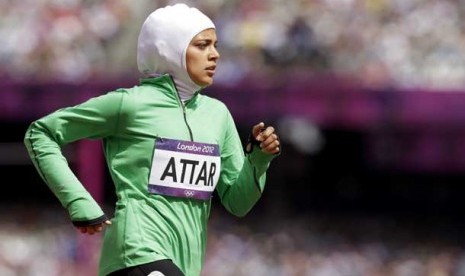 Atlet Arab Saudi, Sarah Attar.