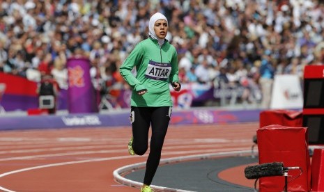 Atlet lari Arab Saudi, Sarah Attar.