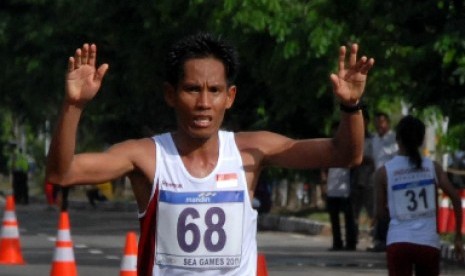 Atlet lari Indonesia, Yahuza