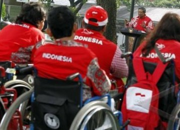 Atlet para games Indonesia