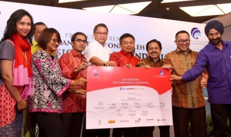 ATSI dengan anggota 6 operator dan Kementerian Kominfo memberikan dukungan kepada aplikasi OTT karya anak negeri.