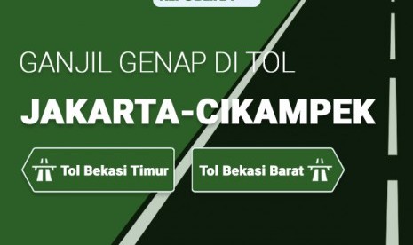 Aturan ganjil-genap di Tol Cikampek