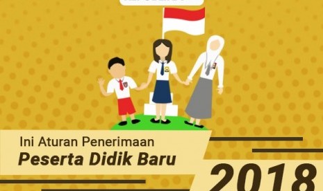 Aturan penerimaan peserta didik baru 2018.