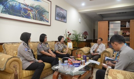 Audiensi yang dilakukan Polda DIY ke Universitas Negeri Yogyakarta (UNY).