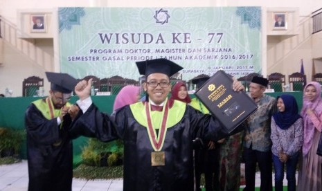 Wisudawan UIN Sunan Ampel Surabaya (Ilustrasi)