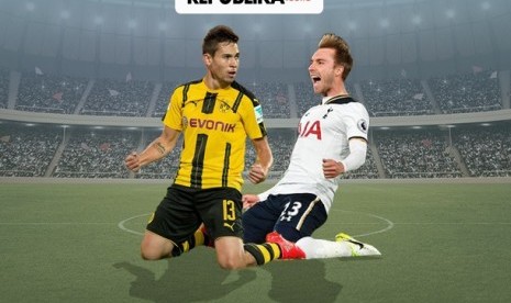 Babak 16 besar Liga Champions, Tottenham Hotspur vs Borussia Dortmund.