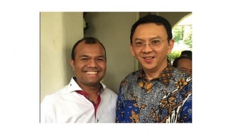 Bacagub DKI, Muhamad Idrus dan Gubernur DKI, Basuki Tjahaja Purnama (Ahok)