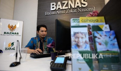 Badan Amil Zakat Nasional atau Baznas (ilustrasi) 