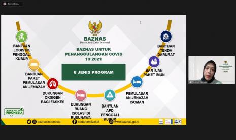 Badan Amil Zakat Nasional (BAZNAS) berperan aktif dalam upaya penanggulangan Covid-19 di Indonesia. Melalui berbagai program yang diusung, BAZNAS terus melakukan berbagai aksi, kegiatan, dan upaya preventif guna menanggulangi pandemi yang telah terjadi sejak 2020 lalu. Terlebih saat ini kondisi di Indonesia akibat pandemi Covid-19 terus meningkat dalam beberapa waktu terakhir. 