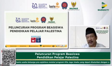 Badan Amil Zakat Nasional (BAZNAS), Lembaga Amil Zakat Muhammadiyah (Lazismu) dan Majelis Pendidikan Tinggi, Penelitian dan Pengembangan Muhammadiyah, melalui donasi Yayasan Mahad Islam Rafiah Akhyar meluncurkan Program Beasiswa Pendidikan bagi Pelajar Pelestina. 