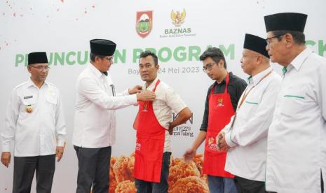 Badan Amil Zakat Nasional (BAZNAS) meluncurkan program ZChicken di Boyolali, Jawa Tengah.