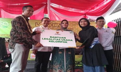 Badan Amil Zakat Nasional (Baznas) meluncurkan Rumah Kreatif Baznas di Bandung.