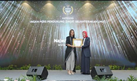 Badan Amil Zakat Nasional (Baznas) memberikan anugerah BAZNAS AWARD 2023 kepada sejumlah pihak yang ikut mendorong peningkatan zakat di Indonesia.