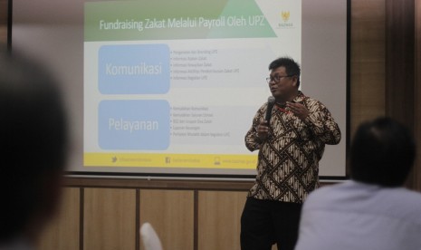 Badan Amil Zakat Nasional (Baznas) menggelar pelatihan amil zakat untuk Unit Pengumpulan Zakat (UPZ).