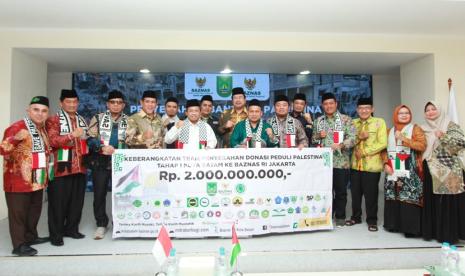 Badan Amil Zakat Nasional (Baznas) RI menerima penyaluran infak Palestina sebesar Rp 2 miliar dari Baznas Kota Batam, sebagai bentuk kepedulian terhadap penderitaan yang dirasakan rakyat Palestina.