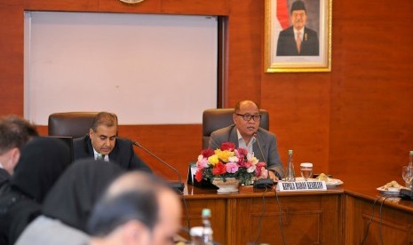 Badan Keahlian DPR RI menerima kunjungan delegasi Lemhanas Persatuan Emirat Arab (PEA) di Gedung DPR RI.