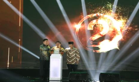 Badan Pangan Nasional (Bapanas) Awards 2024 di The Sultan Hotel & Residence Jakarta, Ahad (28/7/2024).