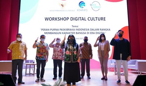 Badan Pembinaan Ideologi Pancasila (BPIP) kembali melakukan kegiatan Workshop Digital Culture dengan tema 