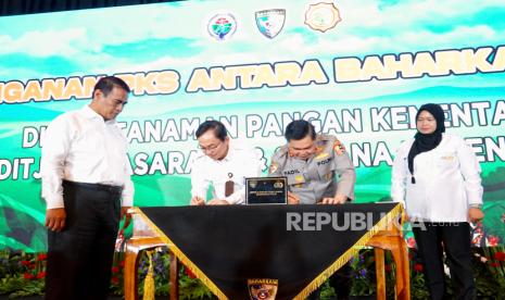 Badan Pemelihara Keamanan (Baharkam) Polri memberikan dukungan penuh kepada Kementerian Pertanian (Kementan) dalam mengakselerasi program ketahanan pangan. Salah satunya berkontribusi pada pengawalan peningkatan produksi jagung nasional.