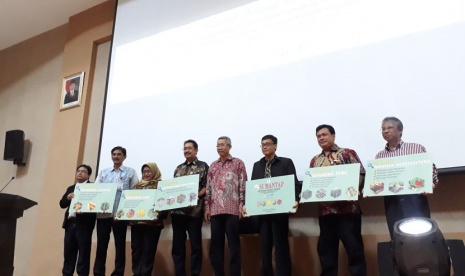 Badan Penelitian dan Pengembangan Pertanian (Balitbangtan) melakukan soft launching Sistem Informasi Pemantauan Tanaman Pertanian (Si Mantap) di Auditorium Balitbang Bogor, Selasa (21/11).