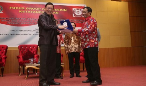 Badan Pengkajian MPR menjaring masukan akademisi Gorontalo terkait GBHN.