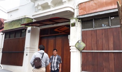 Bagian depan rumah Namsin di Kajoetangan Kota Malang.