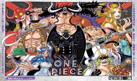 Bajak laut Kaido bersama Tobi Roppo di serial One Piece.