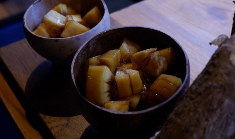 Bajingan, makanan dari singkong khas Temanggung, Jawa Tengah.