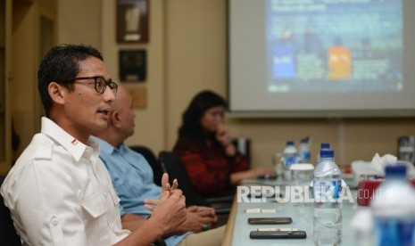 Bakal Calon Gubernur Provinsi DKI Jakarta Sandiaga Uno 