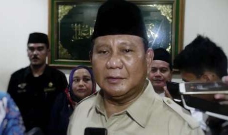 Bakal Calon Presiden, Prabowo Subianto 