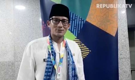 Sandiaga Uno, a vice presidential candidate of the opposition camp.