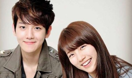 Bakhyun EXO dan Suzy Miss A