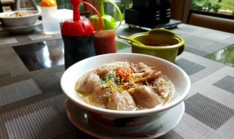 Bakso Kaki Lima ala Hotel ShangriLa Jakarta.