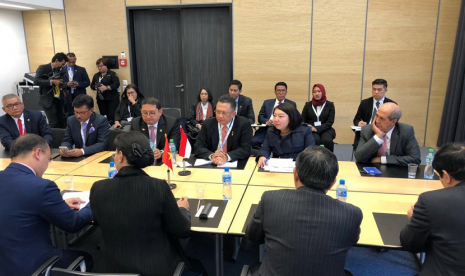 Bamsoet dalam pertemuan bilateral dengan Ketua Parlemen Vietnam, Turki, Argentina, Sudan dan Delegasi ASEAN+3  di sela-sela acara Inter Parliement Union (IPU) ke-138 yang berlangsung 24-26 Maret di Jenewa, Swiss.