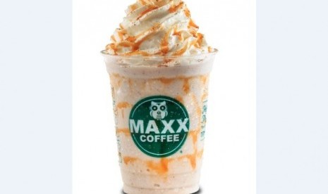  Banana Caramel Frappe dari Maxx Coffee